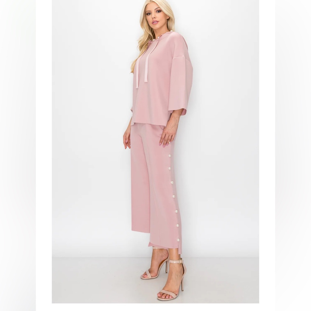 COPY - Farrah French Scuba Top Pearl Joh  hoodie